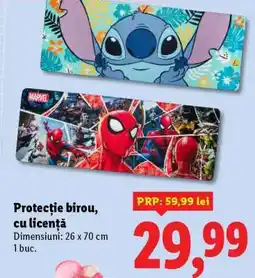 Lidl Protecție birou, cu licență Ofertă