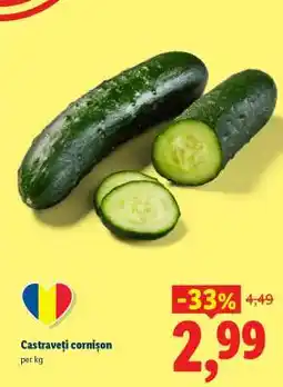 Lidl Castraveți cornișon Ofertă