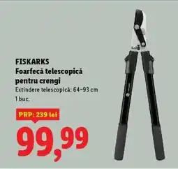 Lidl FISKARS Foarfecă telescopică pentru crengi Ofertă