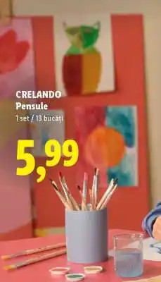 Lidl CRELANDO Pensule Ofertă