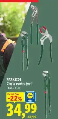 Lidl PARKSIDE Clește pentru țevi Ofertă