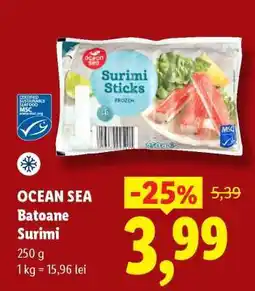 Lidl OCEAN SEA Batoane Surimi Ofertă