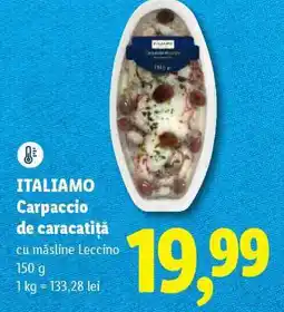 Lidl ITALIAMO Carpaccio de caracatiță Ofertă