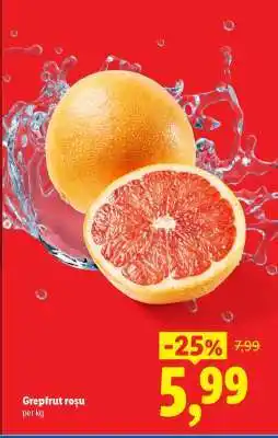 Lidl Grepfrut roșu Ofertă