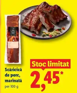 Lidl Scăricică de porc marinată Ofertă