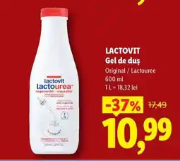 Lidl LACTOVIT GEL DE DUȘ Ofertă
