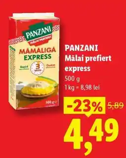 Lidl PANZANI Mălai prefiert express Ofertă