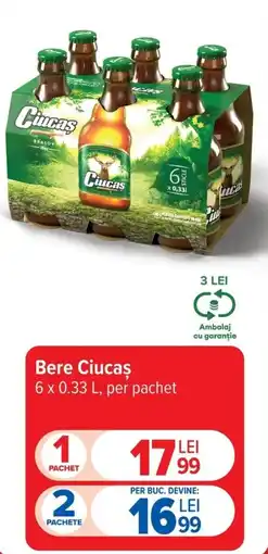 Carrefour Bere Ciucas Ofertă