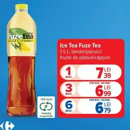 Carrefour Ice Tea Fuze Tea Ofertă