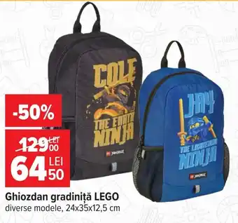 Ghiozdan gradiniță LEGO