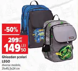 Carrefour Ghiozdan școlari LEGO Ofertă