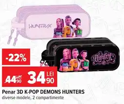Carrefour Huntrix penar 3d k-pop demons hunters Ofertă