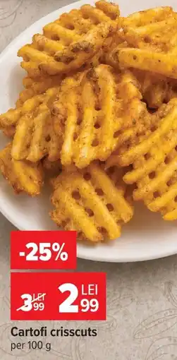 Carrefour Cartofi crisscuts Ofertă