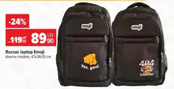 Carrefour Emoji rucsac laptop Ofertă