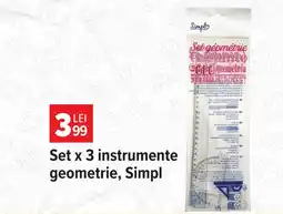 Carrefour Simpl set geometrie Ofertă