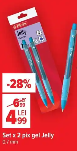 Carrefour Berlitz pix gel jelly Ofertă