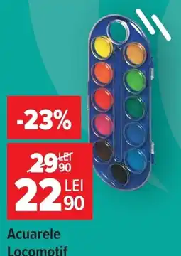 Carrefour Acuarele Locomotif Ofertă