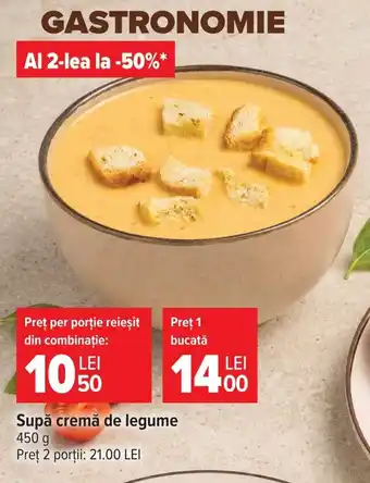 Carrefour Supă cremă de legume Ofertă