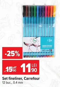 Carrefour Carrefour set fineliner Ofertă
