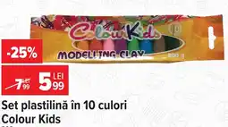 Carrefour Colour Kids plastilină Ofertă