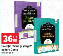 Carrefour Gama colecție scrie și șterge Ofertă