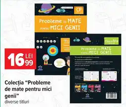 Carrefour Larousse probleme de mate pentru mici genii Ofertă