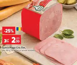 Carrefour Șuncă praga cris-tim Ofertă