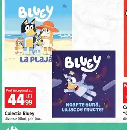 Carrefour Bluey colecție Ofertă