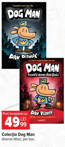Carrefour Colectia dog man Ofertă