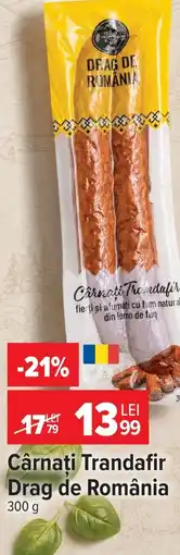 Carrefour Cârnați trandafir drag de românia Ofertă