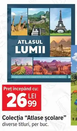 Carrefour Atlaste școlare Ofertă