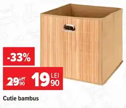 Carrefour Cutie bambus Ofertă