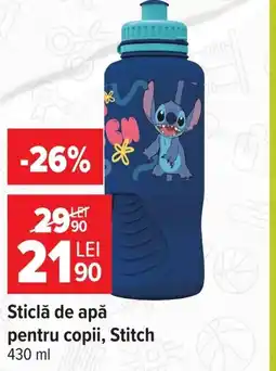 Carrefour Stitch sticlă de apă pentru copii Ofertă