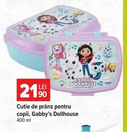 Carrefour Gabby's Dollhouse cutie de prânz Ofertă