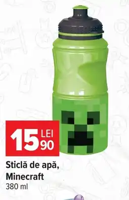 Carrefour Minecraft sticlă de apă Ofertă