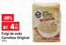 Carrefour Fulgi de ovăz Carrefour Original Ofertă