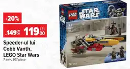 Carrefour lego star wars speeder-ul lui cobb vanth Ofertă