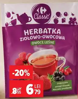 Carrefour Classic herbatka ziołowo-owocowa Ofertă