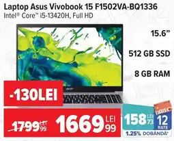 Carrefour Asus Vivobook 15 F1502VA-BQ1336 Ofertă