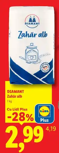 Lidl Diamant zahăr alb Ofertă