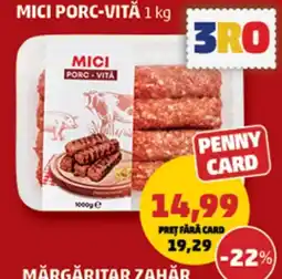 Penny Mici porc-vită Ofertă
