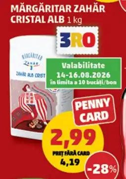 Penny 3ro mărgăritar zahăr cristal alb Ofertă