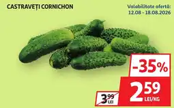 Auchan Castraveți cornichon Ofertă