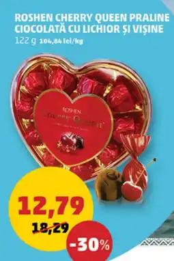 Penny Roshen cherry queen praline ciocolata cu lichior si vișine Ofertă