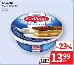 Auchan Galbani mascarpone Ofertă