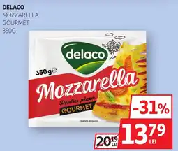 Auchan Delaco mozzarella gourmet Ofertă