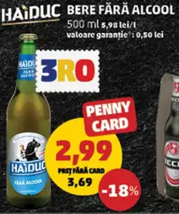 Penny Haiduc bere fără alcool Ofertă