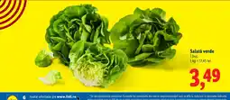 Lidl Lidl salată verde Ofertă