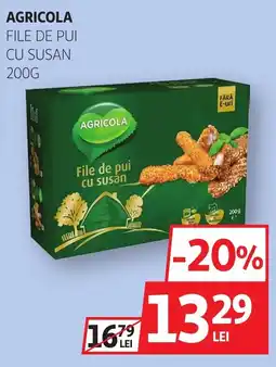 Auchan Agricola file de pui cu susan Ofertă