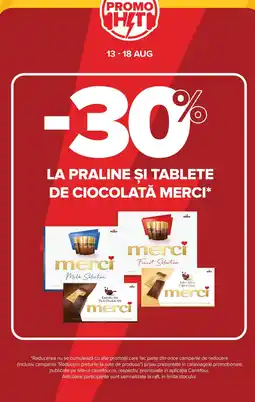 Carrefour Market merci praline și tablete de ciocolată Ofertă